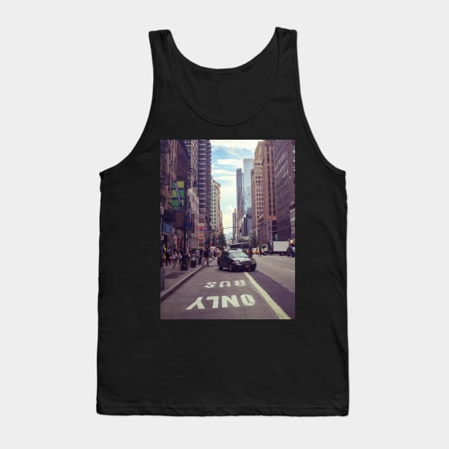 Garment District Street Manhattan NYC Tank Top by eleonoraingrid